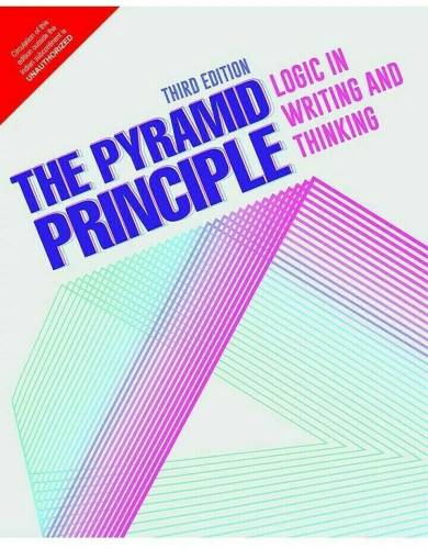 Book Cover for The Pyramid Principle by Barbara Minto